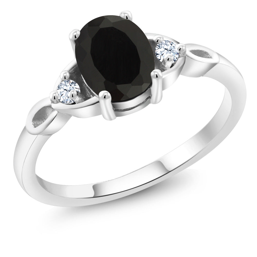 Onyx - December_9_Ring in 925 Sterling Silver