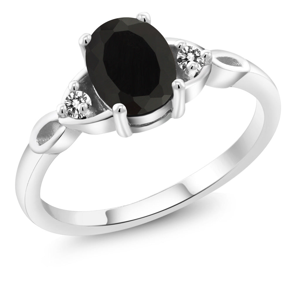 Onyx - December_6_Ring in 925 Sterling Silver