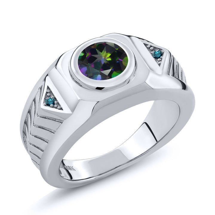 Green Mystic Topaz_13_Ring in 925 Sterling Silver