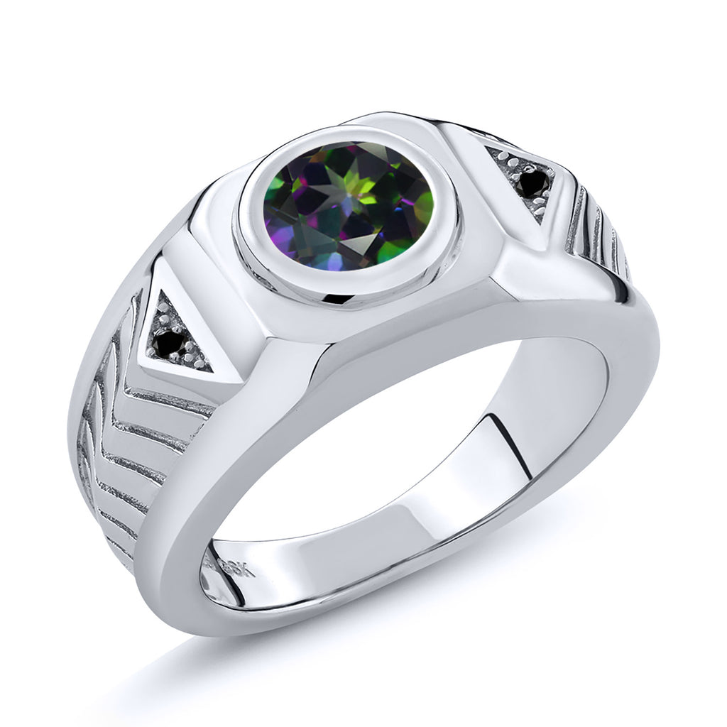 Green Mystic Topaz_12_Ring in 925 Sterling Silver