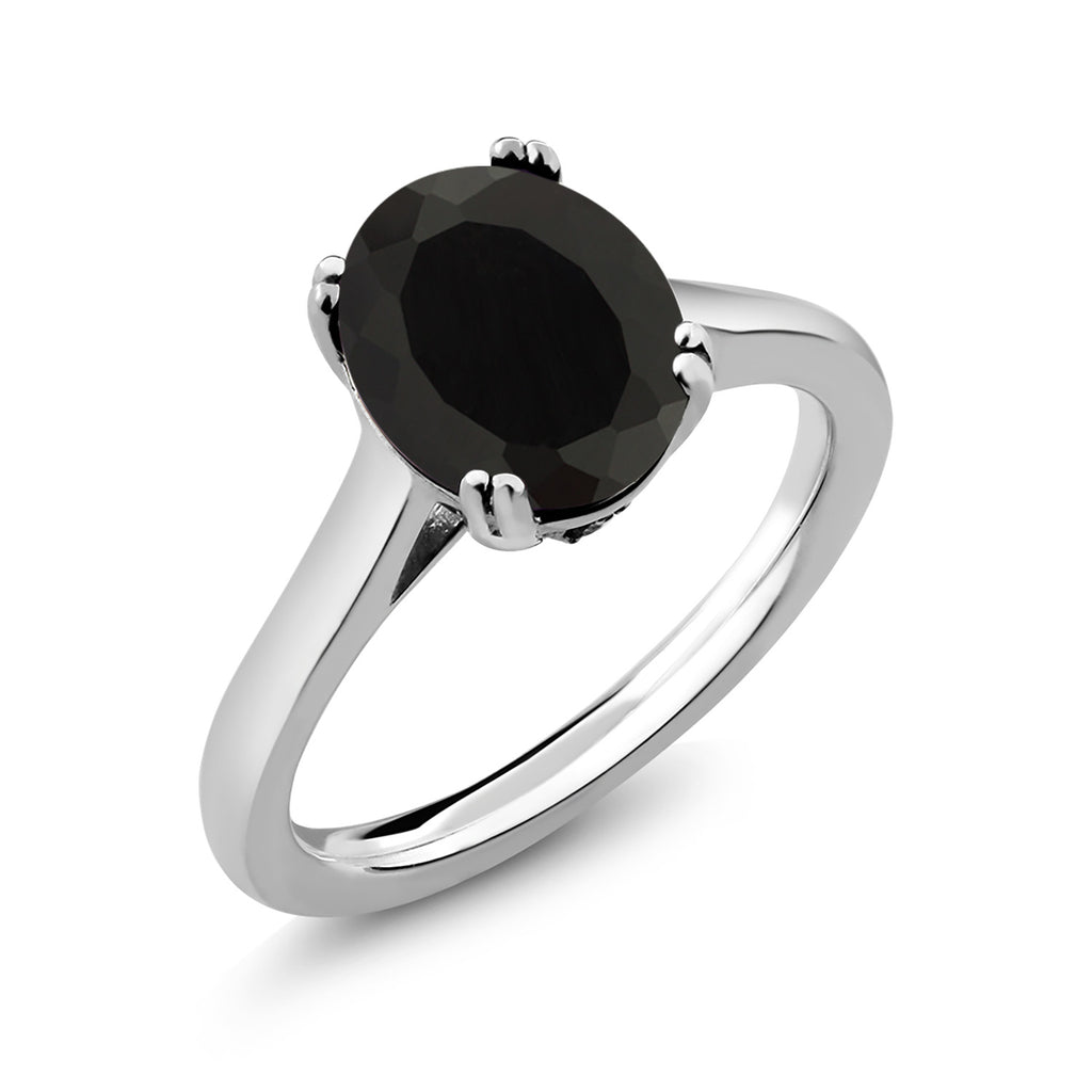 Onyx - December_9_Ring in 925 Sterling Silver