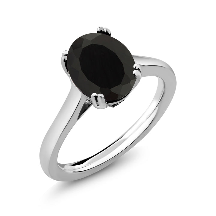 Onyx - December_6_Ring in 925 Sterling Silver