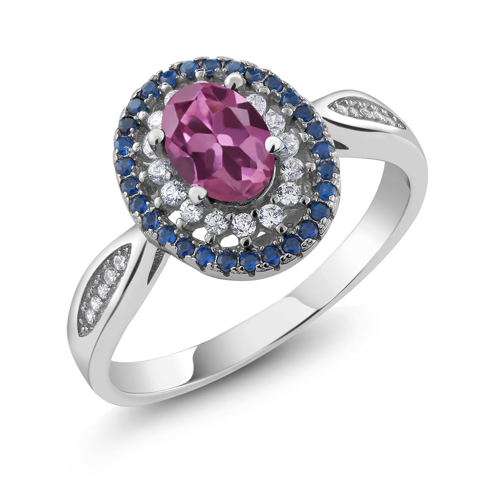 Tourmaline - October_7_Ring in 925 Sterling Silver