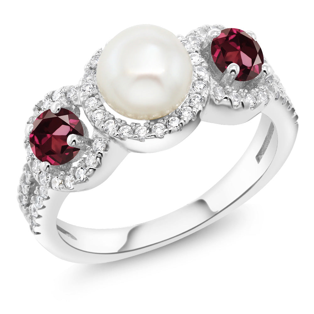 Rhodolite Garnet_7_Ring in 925 Sterling Silver