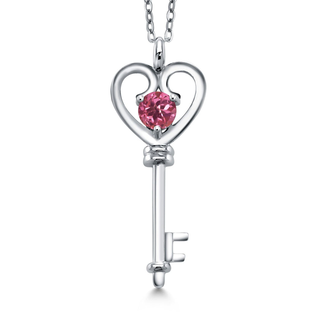 Tourmaline_Pendant in 925 Sterling Silver