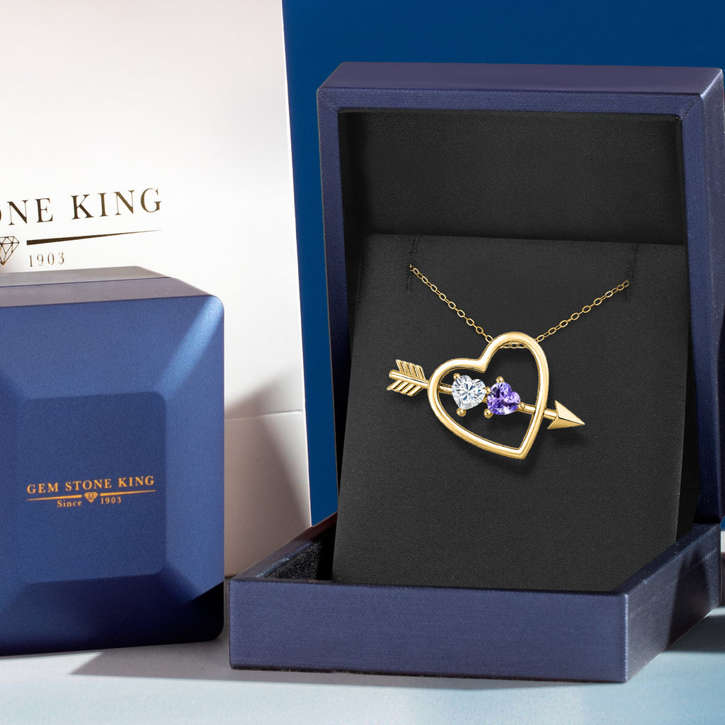 Pendant in 925 Yellow Gold Plated Silver