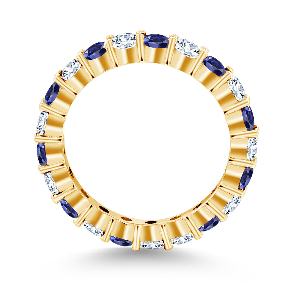 Ring in 925 Yellow Gold Plated Silver