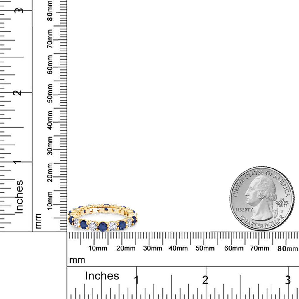 Ring in 925 Yellow Gold Plated Silver