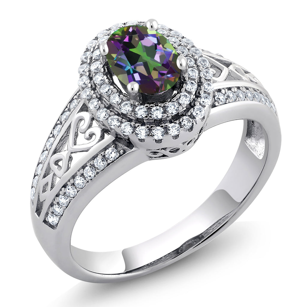 Green Mystic Topaz_8_Ring in 925 Sterling Silver
