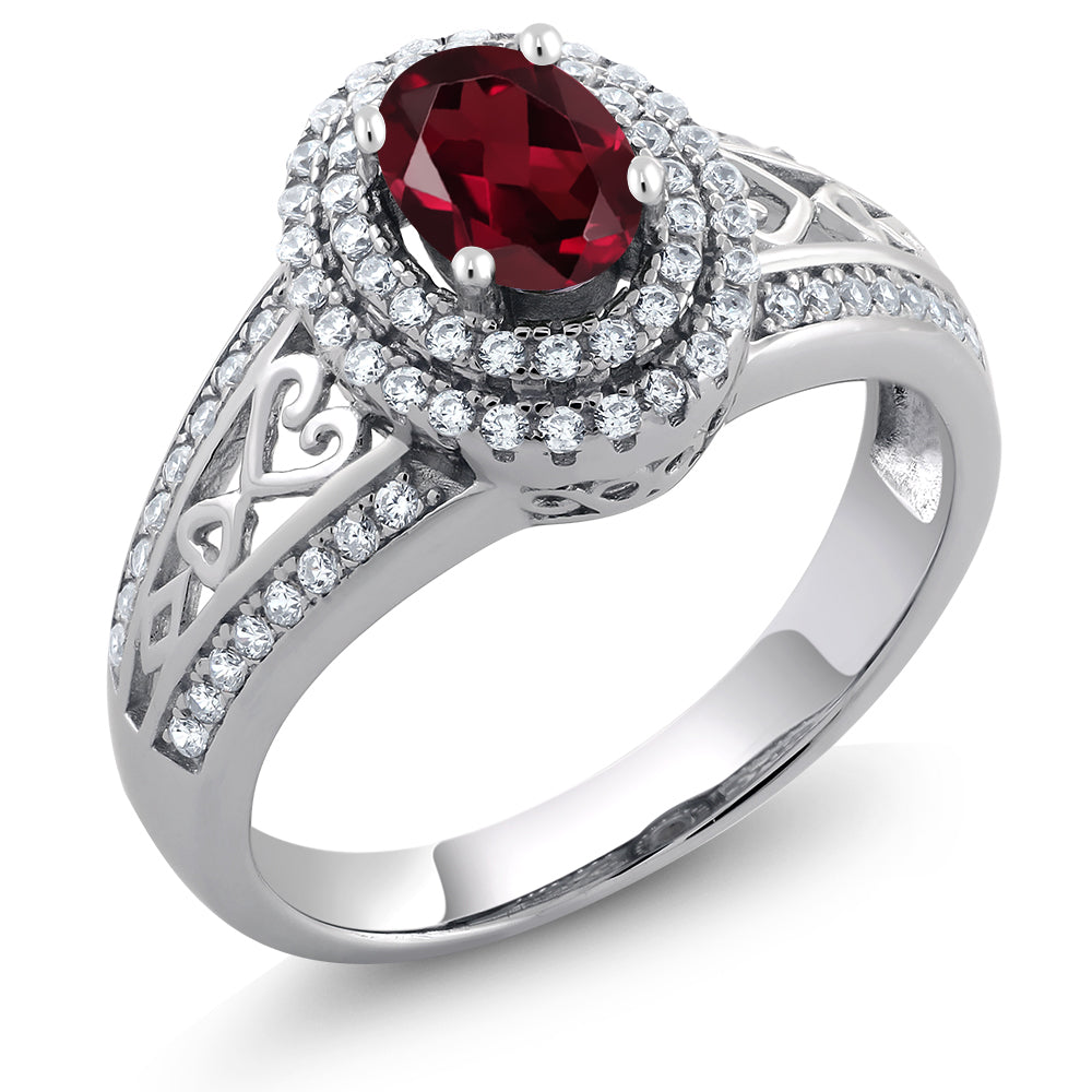 Rhodolite Garnet_7_Ring in 925 Sterling Silver