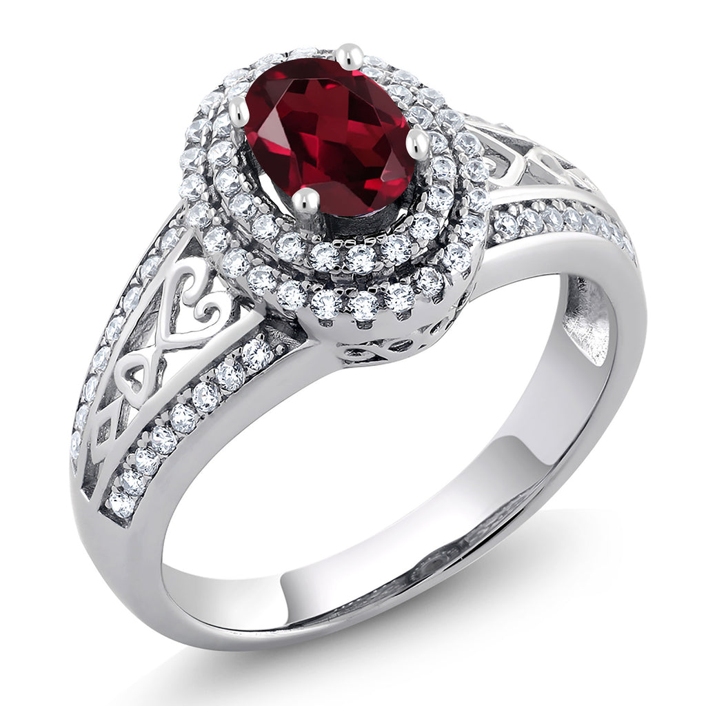 Rhodolite Garnet_8_Ring in 925 Sterling Silver