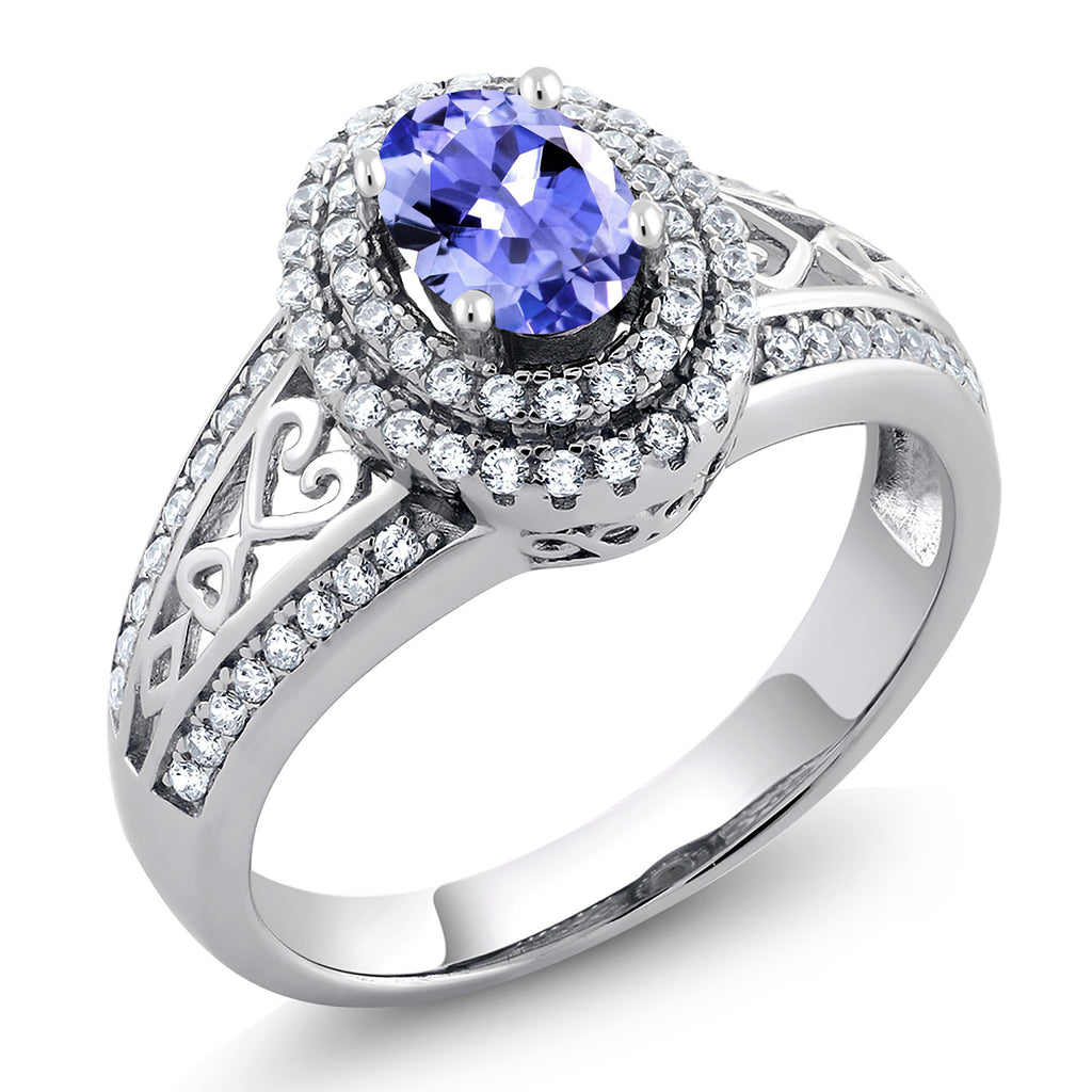 Tanzanite - December_6_Ring in 925 Sterling Silver