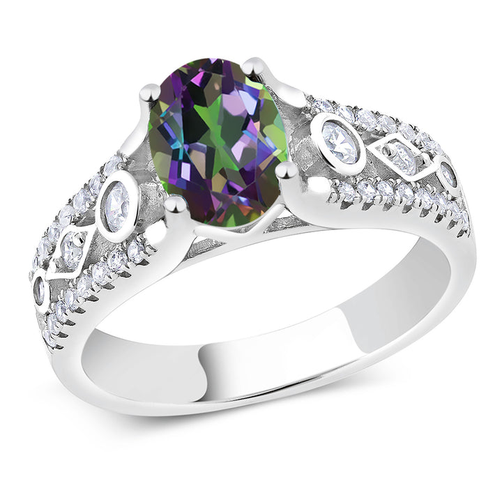 Green Mystic Topaz_5_Ring in 925 Sterling Silver