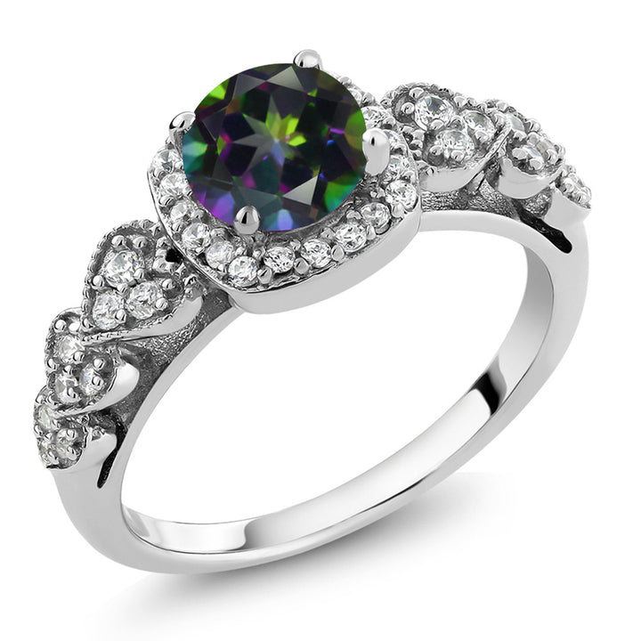 Green Mystic Topaz_5_Ring in 925 Sterling Silver