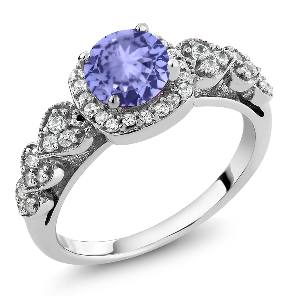 Tanzanite - December_9_Ring in 925 Sterling Silver