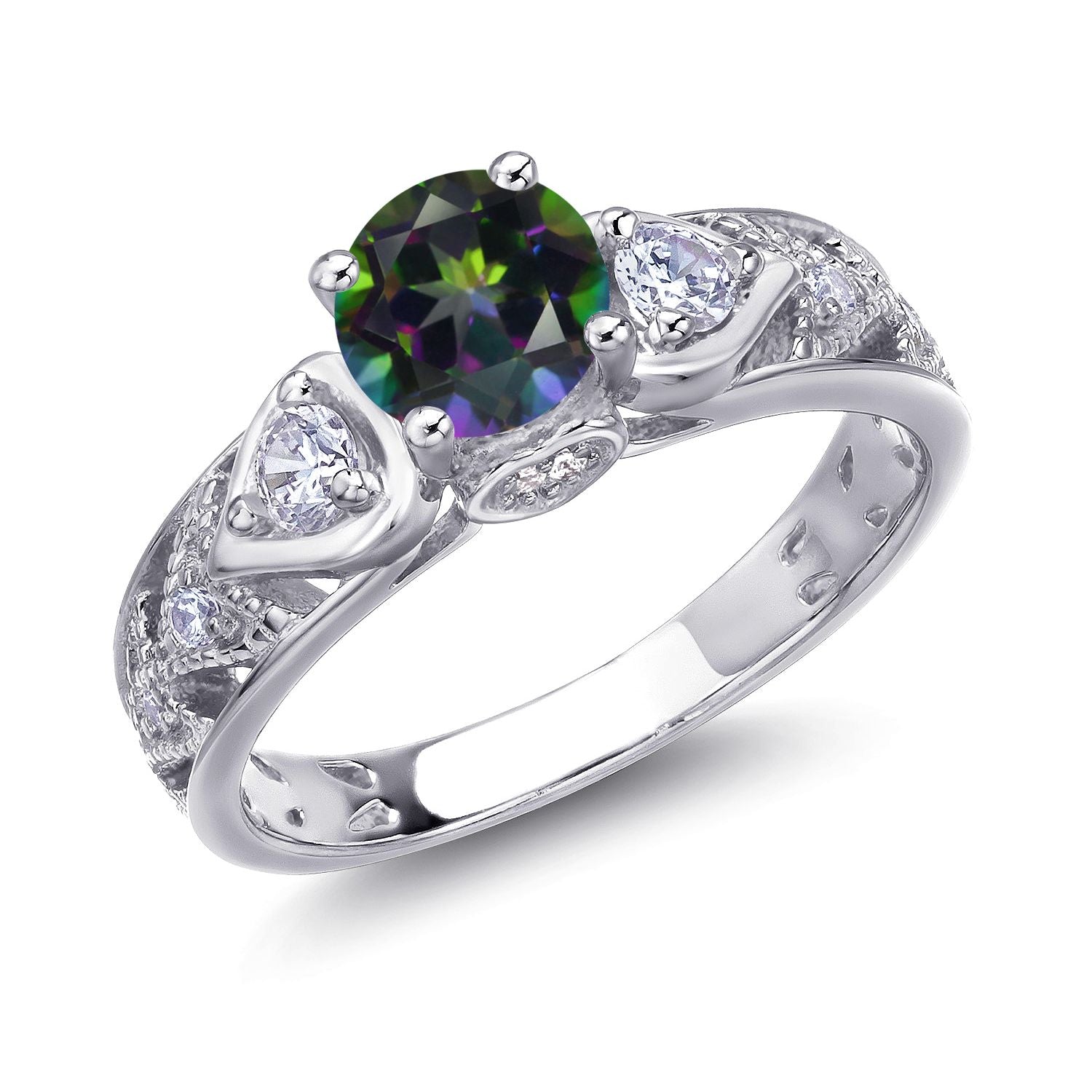 Green Mystic Topaz_7_Ring in 925 Sterling Silver