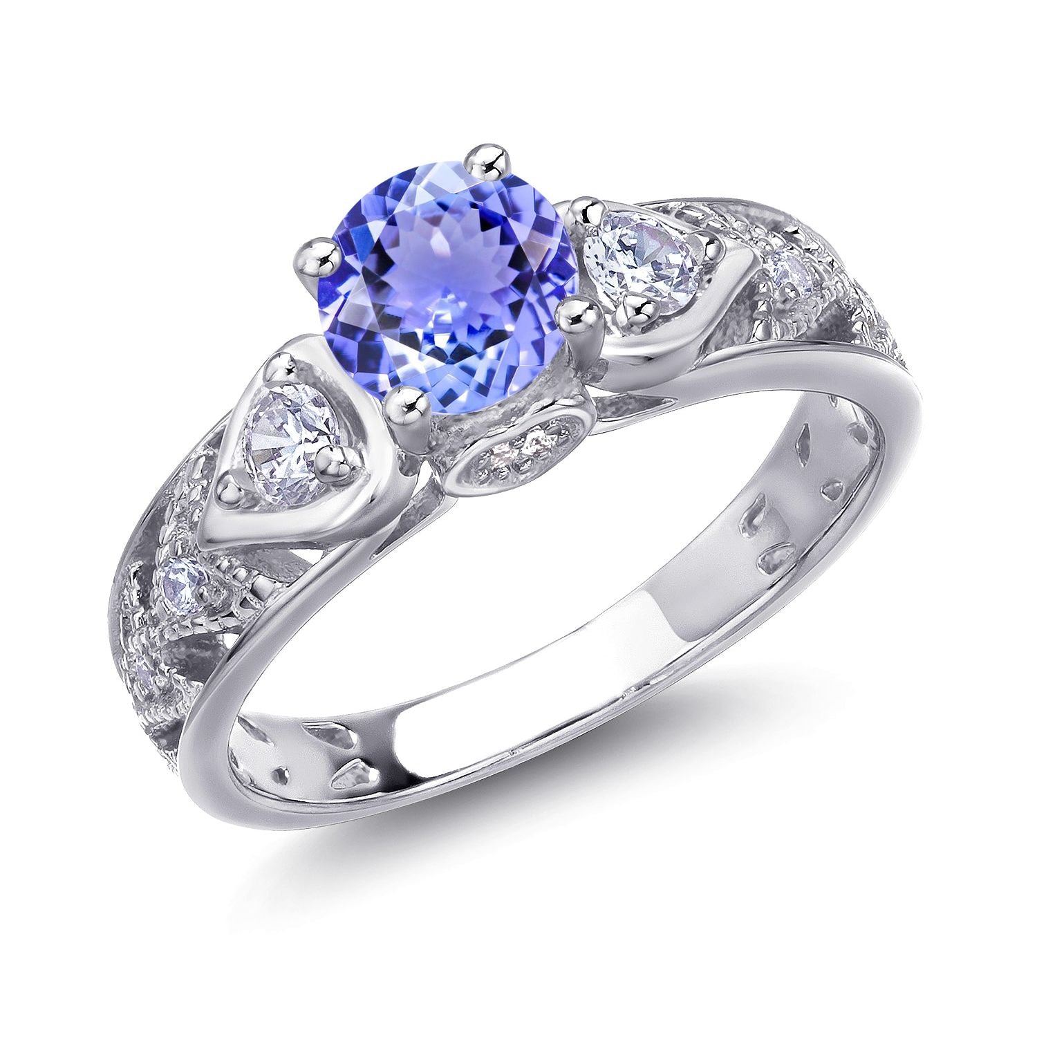 Tanzanite - December_8_Ring in 925 Sterling Silver
