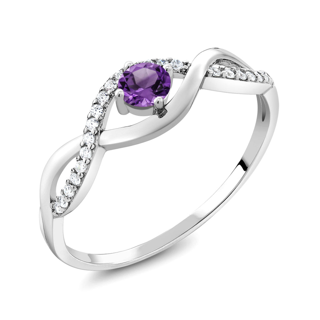 Amethyst_9_Ring in 925 Sterling Silver