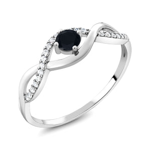 Onyx_5_Ring in 925 Sterling Silver