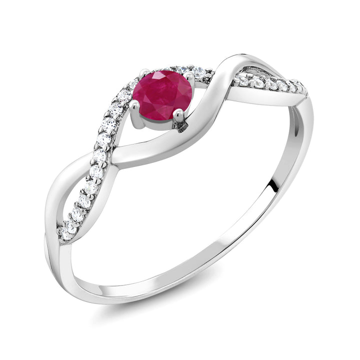 Ruby_5_Ring in 925 Sterling Silver