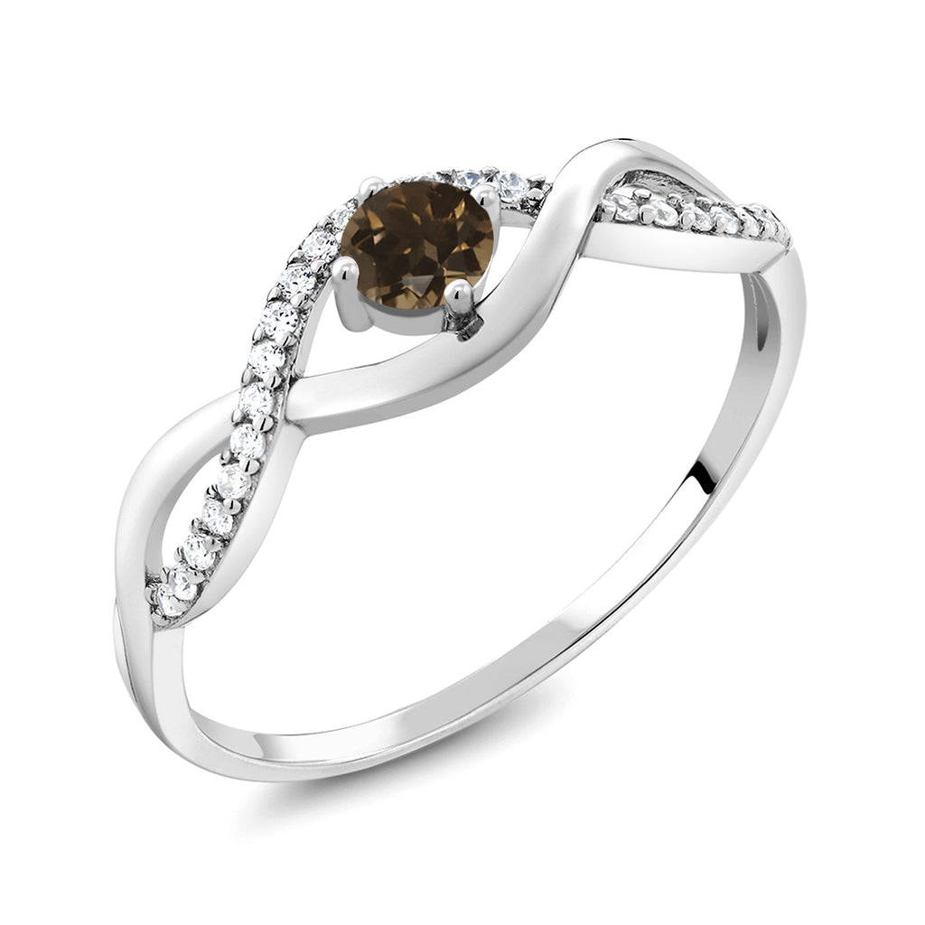 Smoky Quartz_6_Ring in 925 Sterling Silver