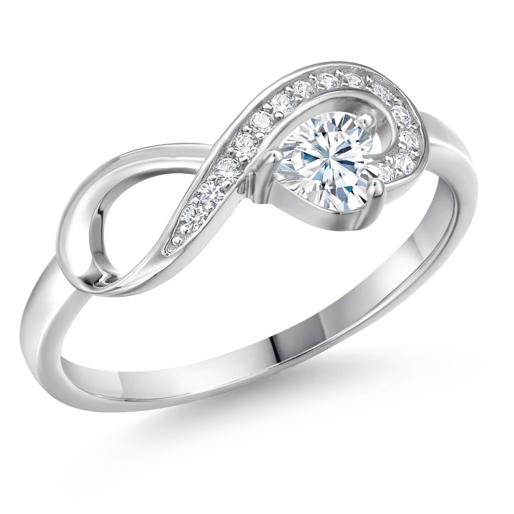 Moissanite - April_6_Ring in 925 Sterling Silver