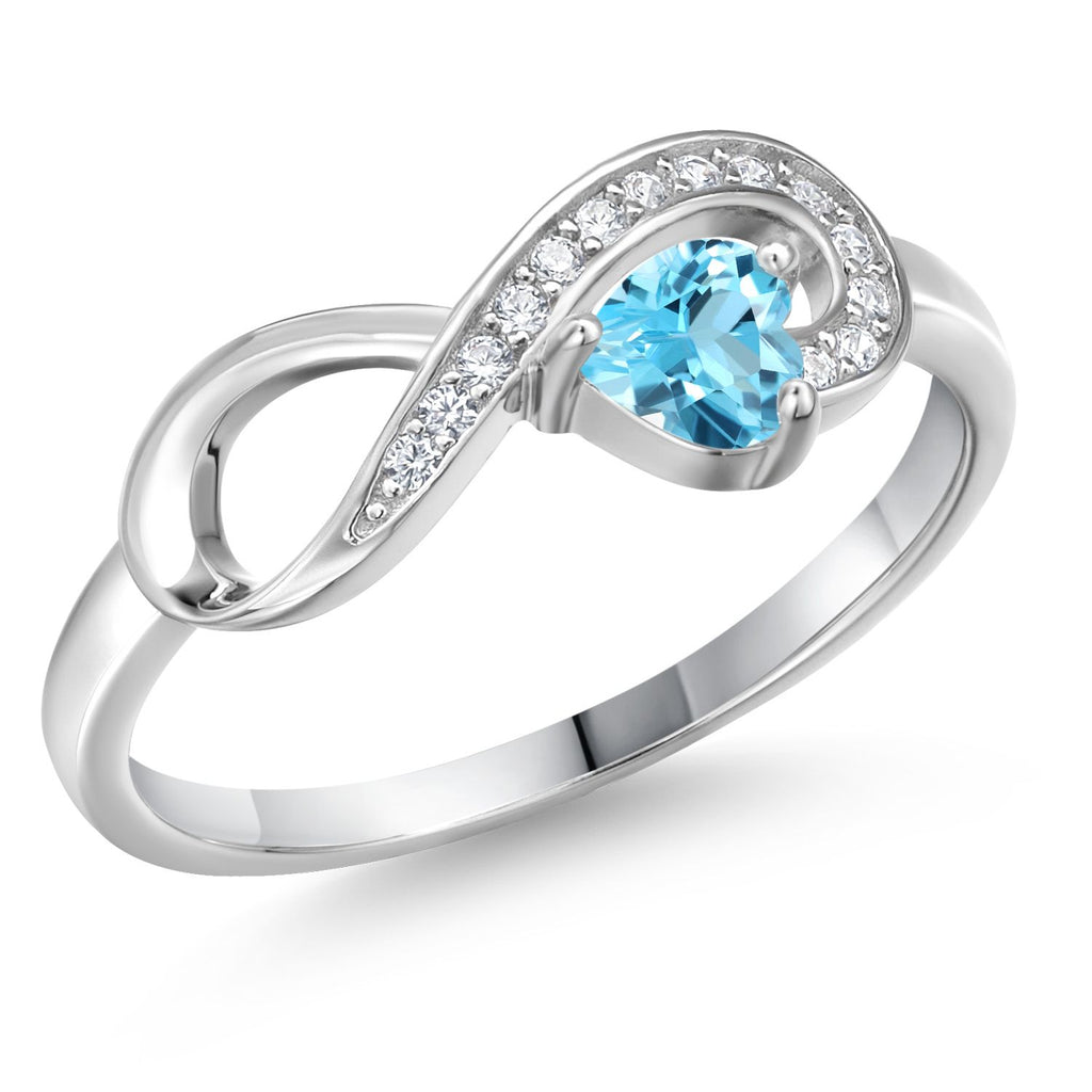 Topaz - November_5_Ring in 925 Sterling Silver