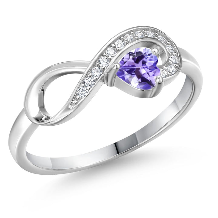 Tanzanite - December_5_Ring in 925 Sterling Silver