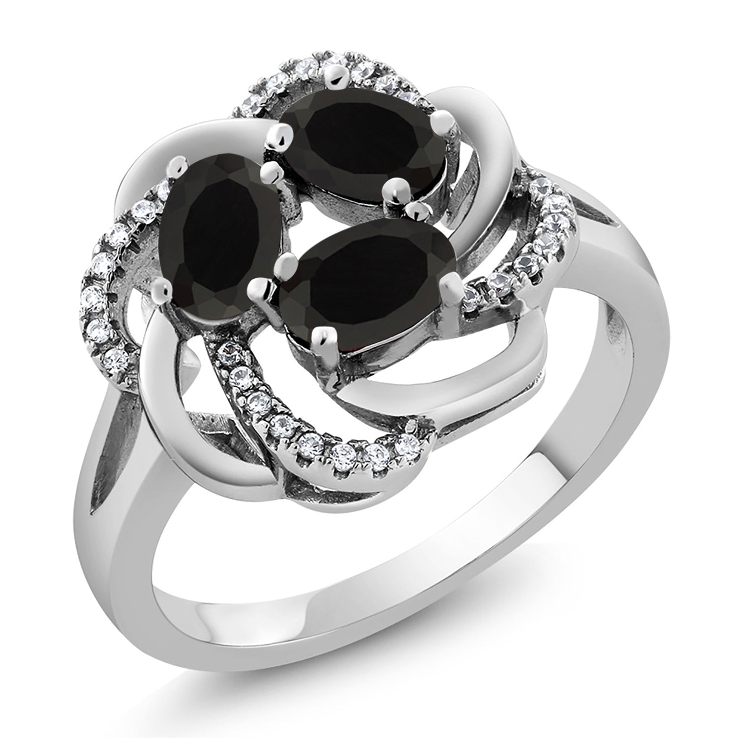 Onyx - December_6_Ring in 925 Sterling Silver