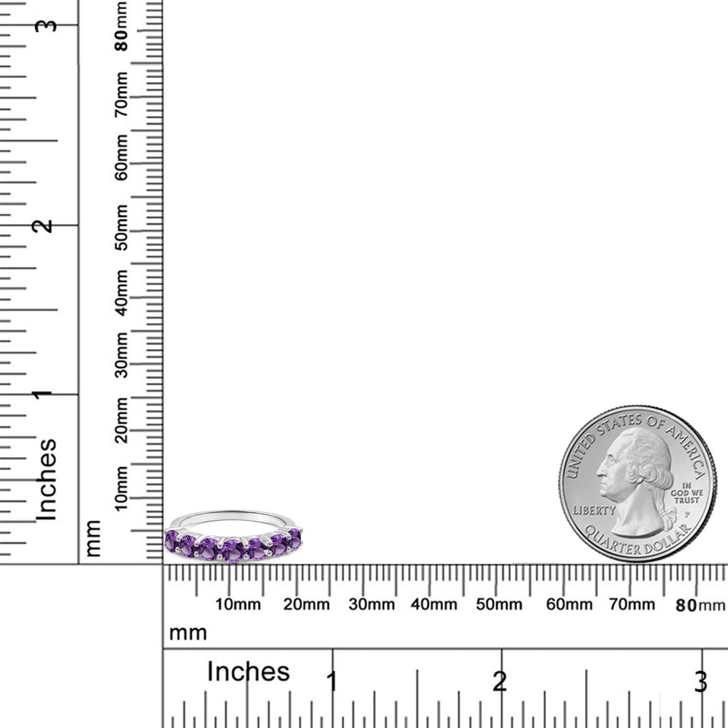 Amethyst - February_5_Ring in 925 Sterling Silver