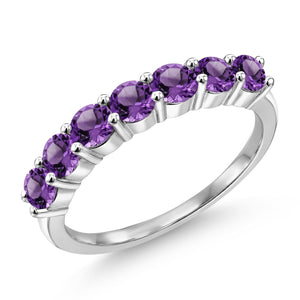 Amethyst - February_5_Ring in 925 Sterling Silver