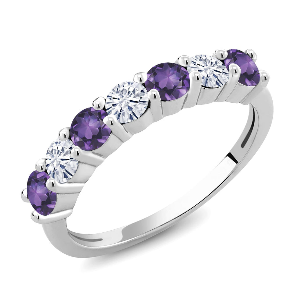Amethyst - February_5_Ring in 925 Sterling Silver
