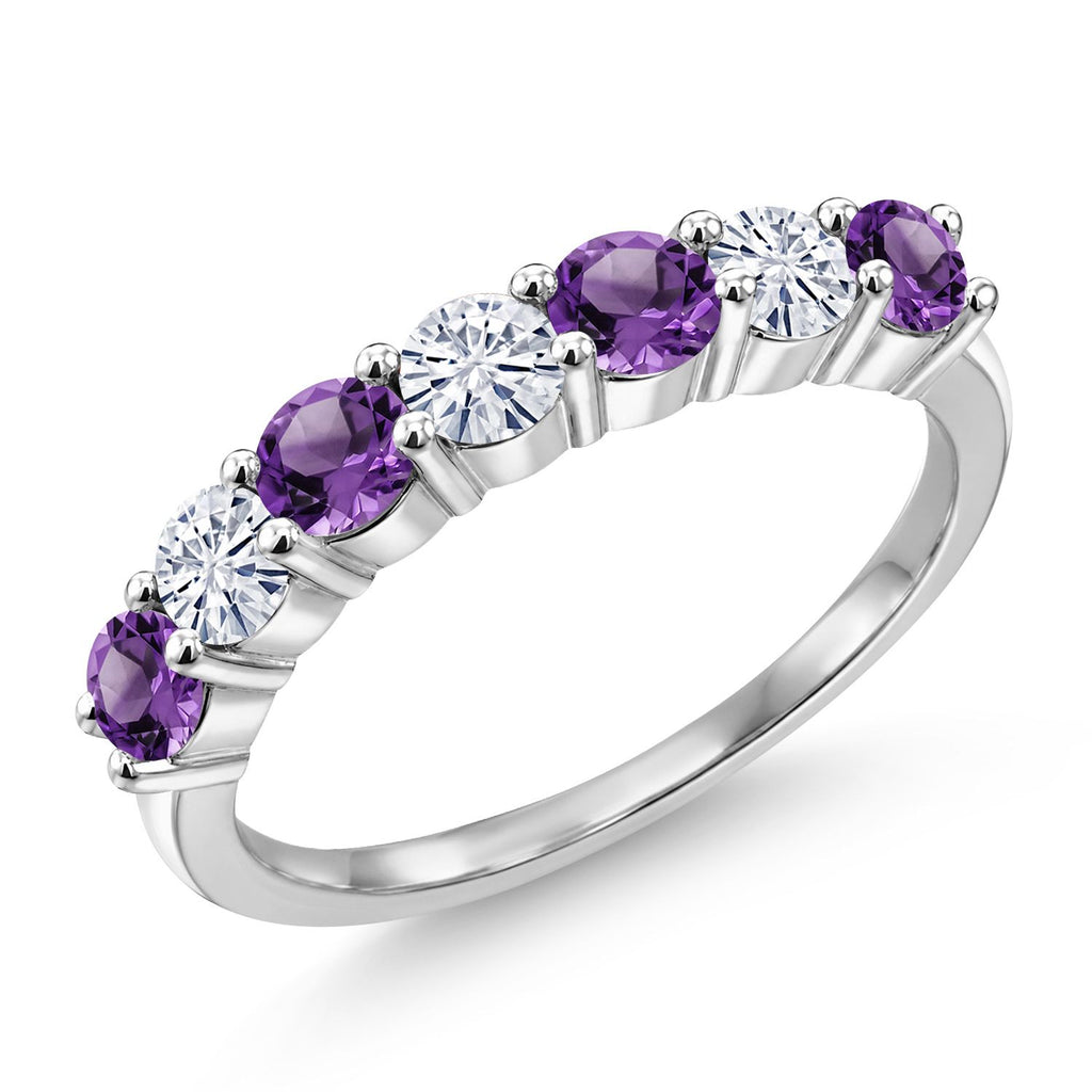 Amethyst - February_8_Ring in 925 Sterling Silver