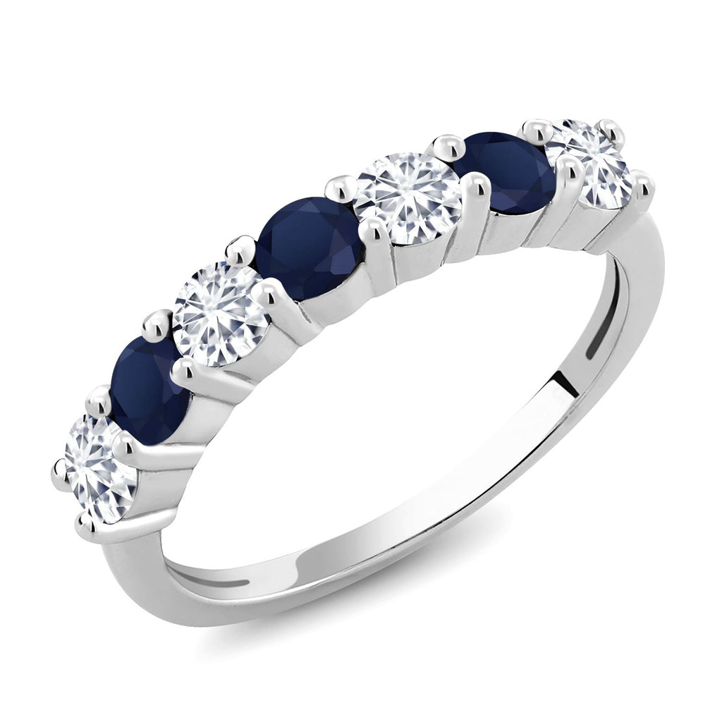 Blue Sapphire - September_5_Ring in 925 Sterling Silver