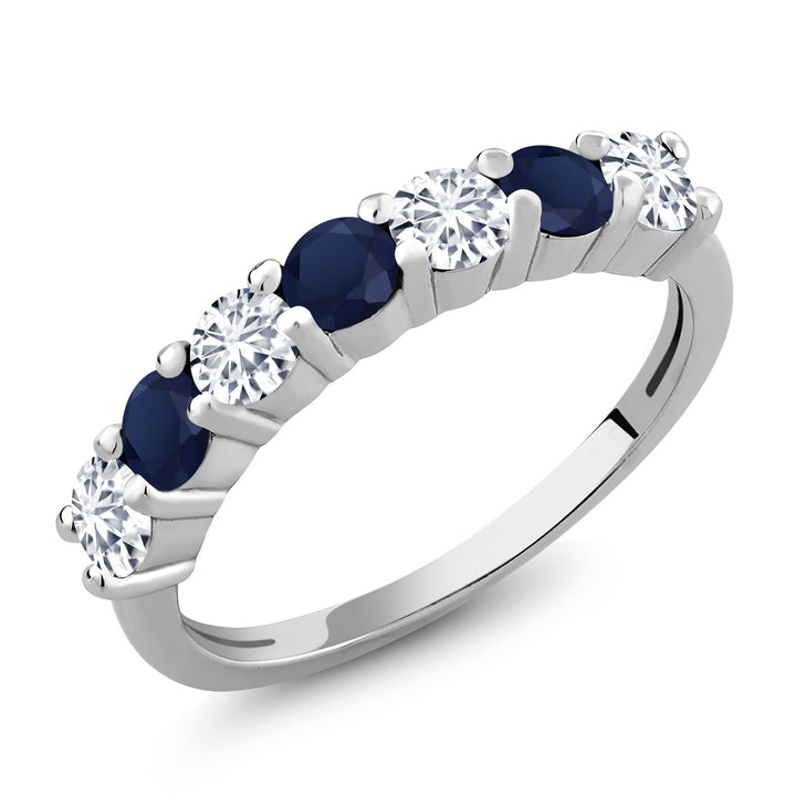 Blue Sapphire - September_5_Ring in 925 Sterling Silver