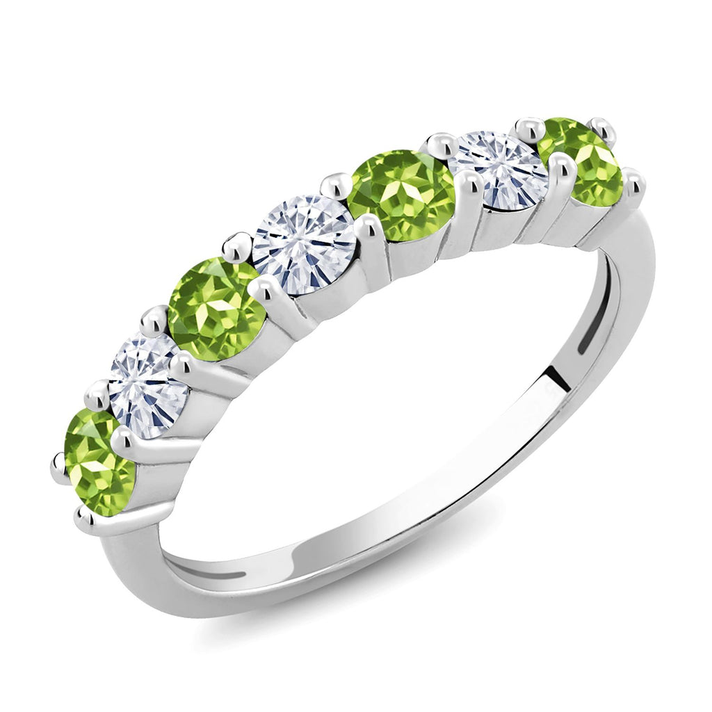 Peridot - August_6_Ring in 925 Sterling Silver