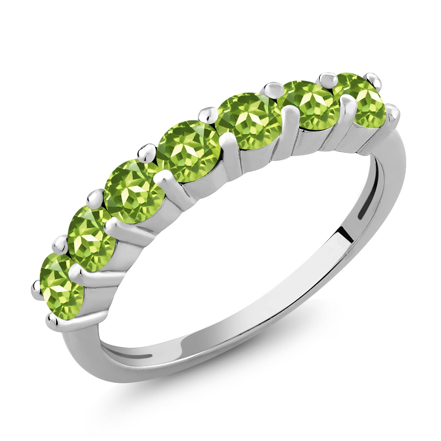 Peridot - August_6_Ring in 925 Sterling Silver