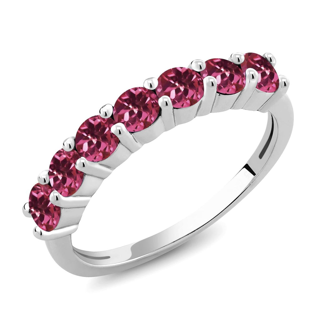 Pink Tourmaline - October_5_Ring in 925 Sterling Silver