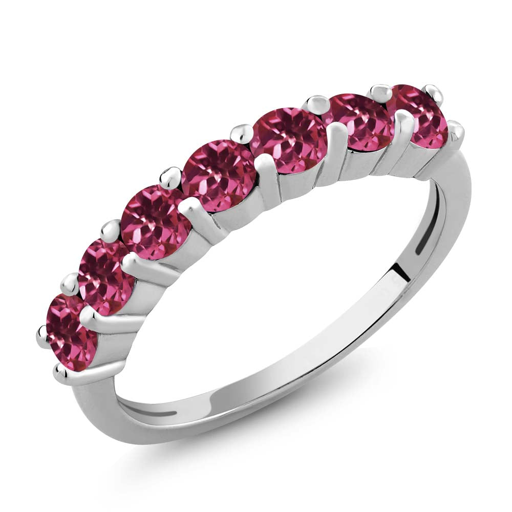 Pink Tourmaline - October_5_Ring in 925 Sterling Silver