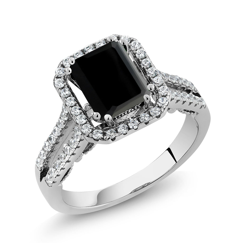 Onyx - December_8_Ring in 925 Sterling Silver