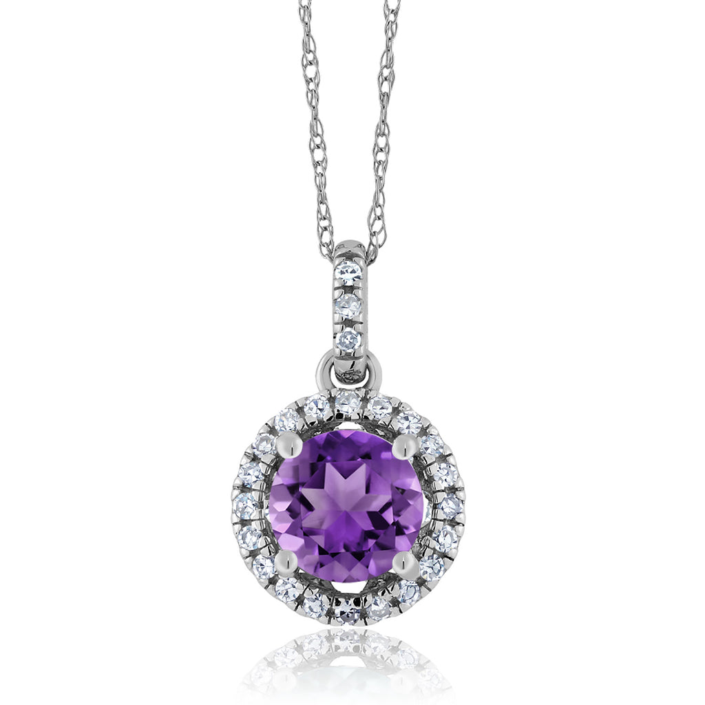 Pendant in 14K White Gold