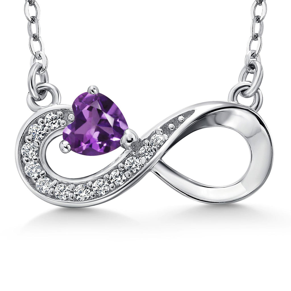 Amethyst_Necklace in 925 Sterling Silver