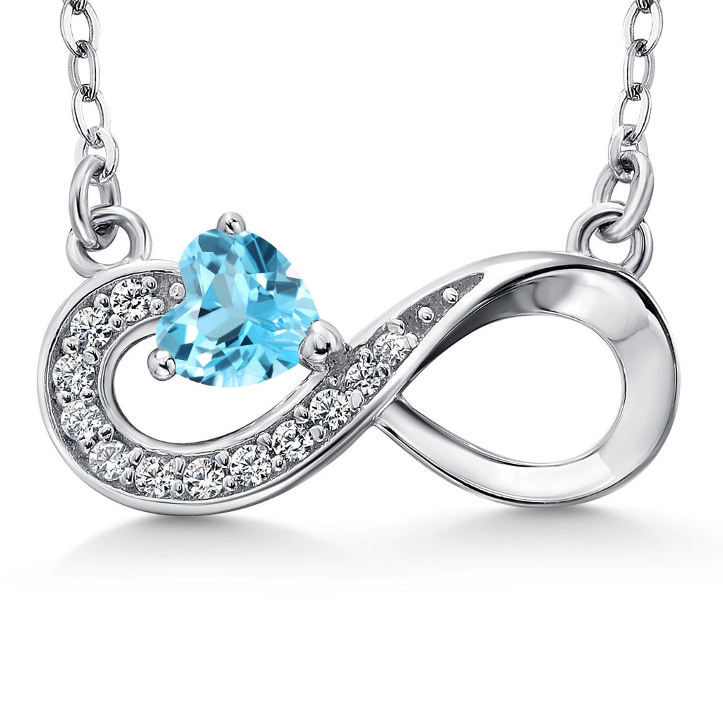 Topaz_Necklace in 925 Sterling Silver