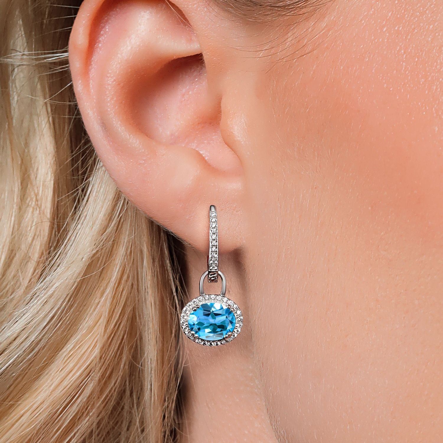 Amethyst - February_Earrings in 925 Sterling Silver