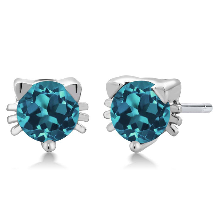 London Blue Topaz - November_Sterling Silver