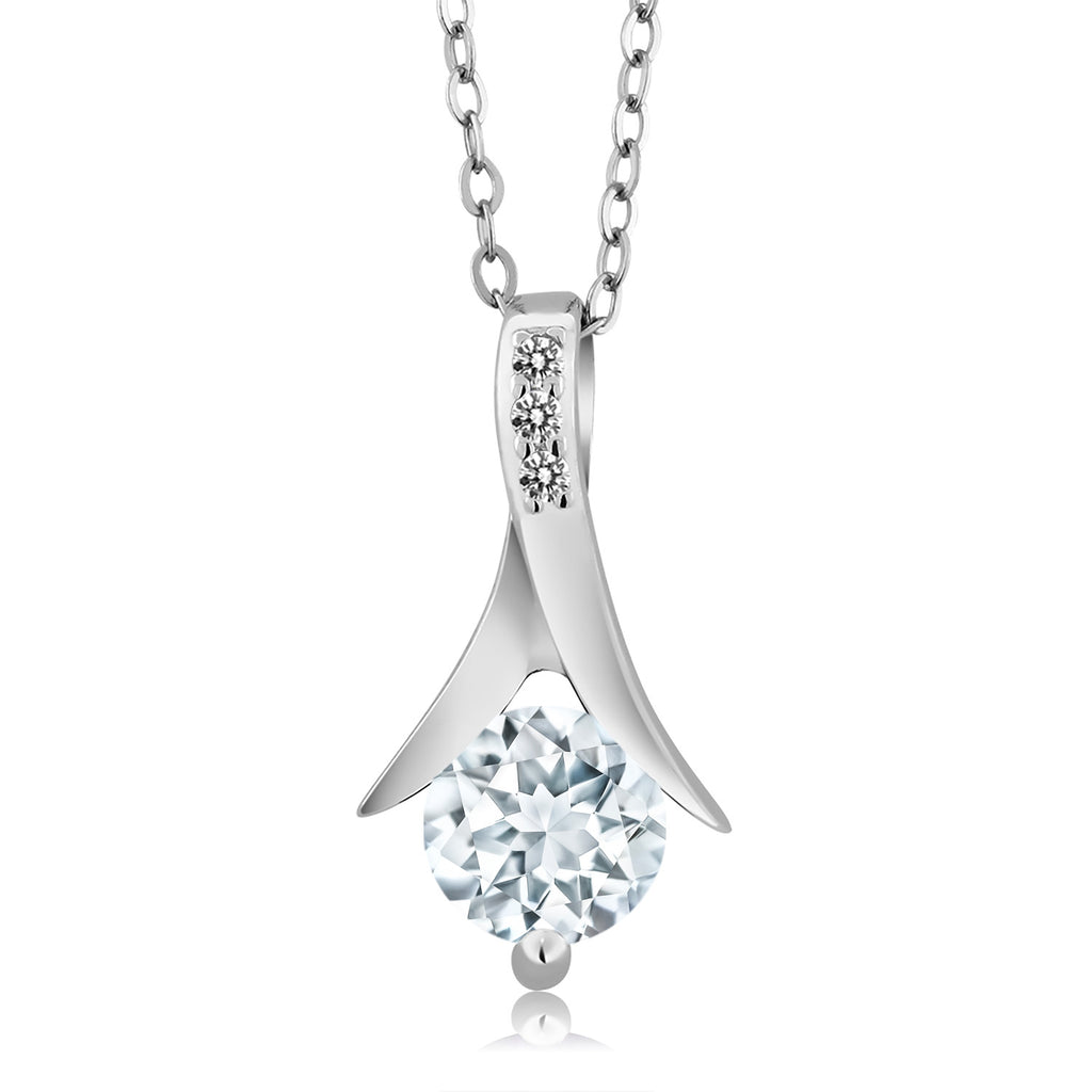 Pendant Earrings Set in 925 Sterling Silver