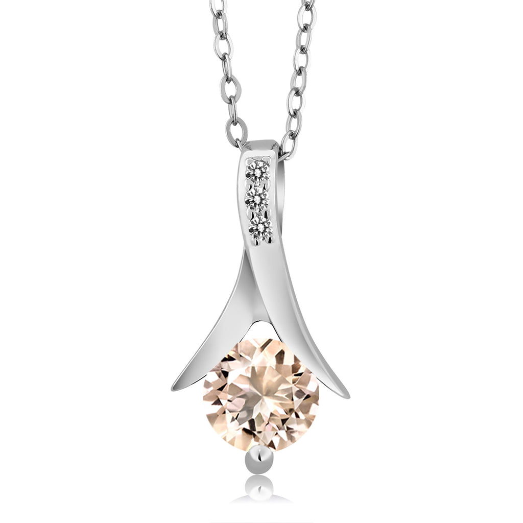 Pendant Earrings Set in 925 Sterling Silver