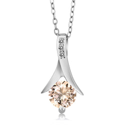 Pendant Earrings Set in 925 Sterling Silver