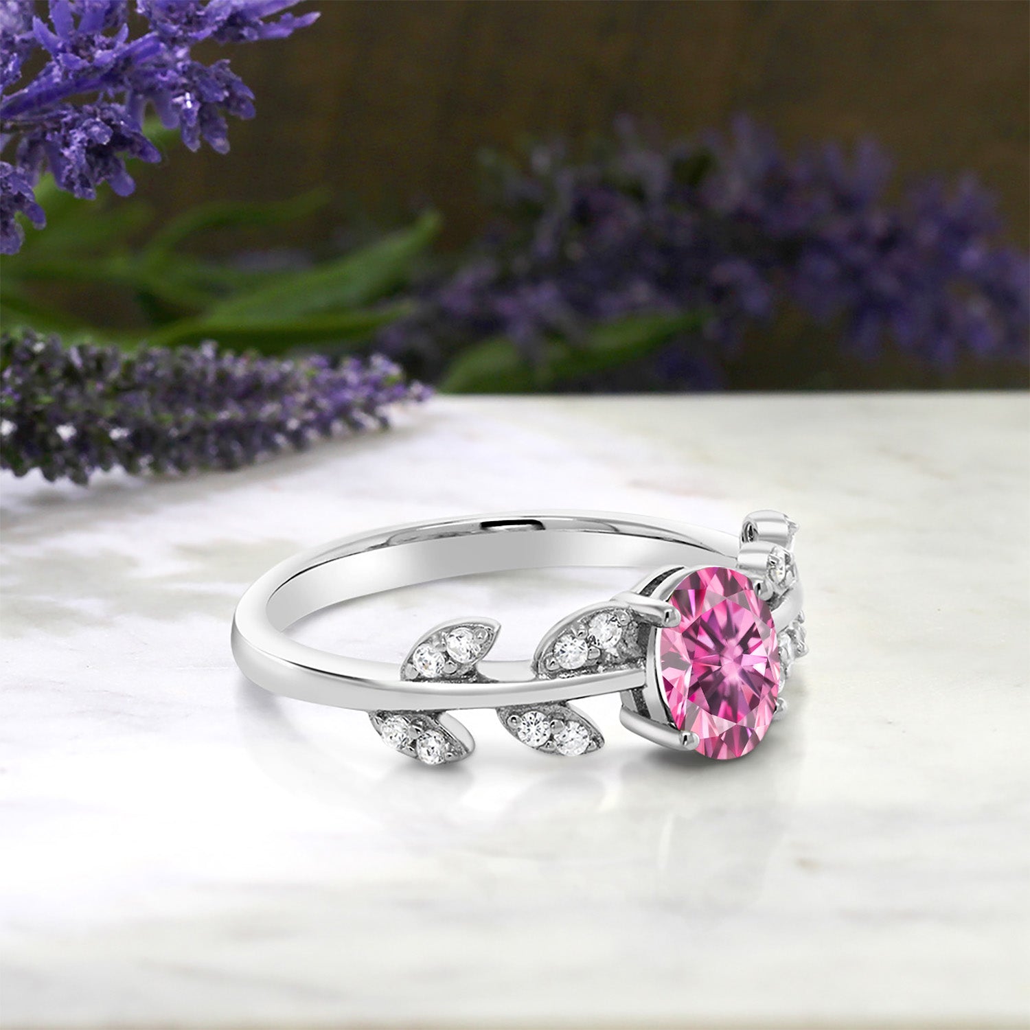 Pink Moissanite - April_7