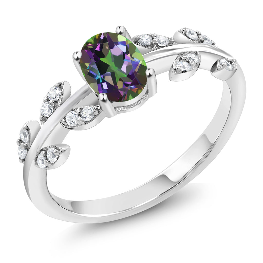 Green Mystic Topaz_7_Ring in 925 Sterling Silver
